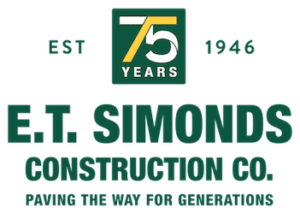 E.T. Simonds Construction Co. logo